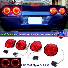 Factory Red Eagle Eye Led Tail Lights For Corvette C6 Coupecovertible 2005-2013 Factory Red Eagle Eye Led Tail Lights For Corvette C6 Coupecovertible 2005-2013