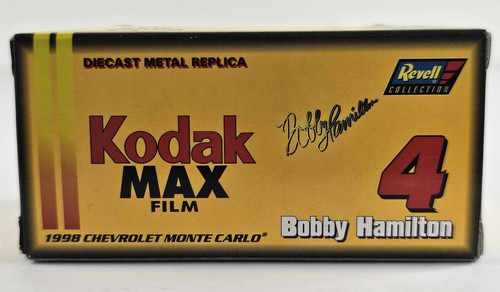 1998 Revell Bobby Hamilton #4 Kodak Max Chevy Monte Carlo 1:64 Scale 1 Of 10,080 - Picture 14 of 20