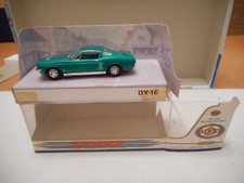 Dinky DY-16 1967 Ford Mustang Fast Back Green  1:43 + Box