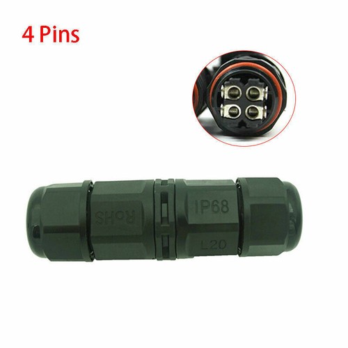 2/3/4 Pole Core Joint Outdoor IP67 Waterproof Electrical Cable Wire Connector UK - Bild 11 von 11