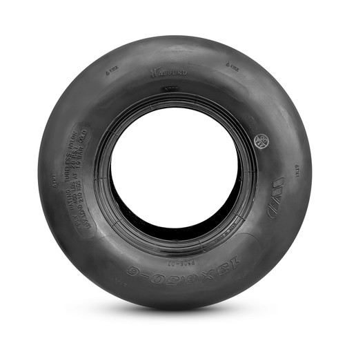 Juego 2 neumáticos para cortacésped 13x6,50-6 4 capas 13x6,5x6 neumáticos de repuesto para césped sin cámara - Imagen 11 de 11