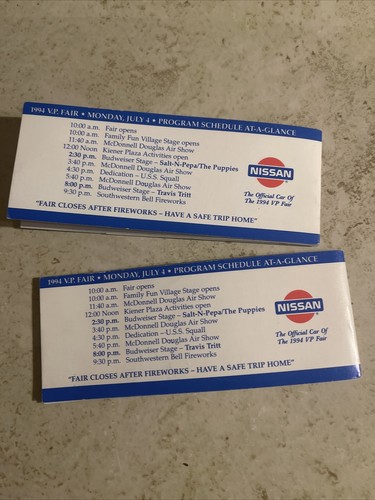 St. Louis VP Fair Tickets, Coupon Books, Vintage Ephemera 1994 - 第 3/5 張圖片