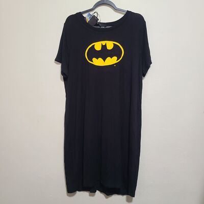 Torrid DC Batman Short Sleeve T Shirt Dress Plus Size 2X Black MSRP $69.50  | eBay