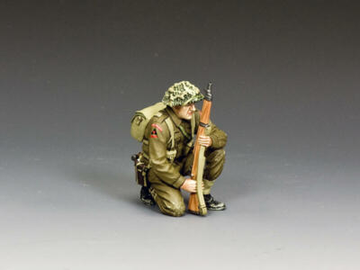 King and Country DD353 Kneeling Ready’ w/No base - Neuf en
