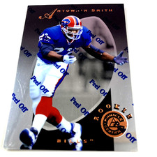 Antowain Smith 1997 Pinnacle Certified Rookie Card #126 NFL Buffalo Bills. rookie card picture