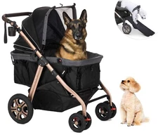 HPZ™ PET ROVER TITAN HD Super-Size Stroller SUV For Dogs & Cats - REFURBISHED