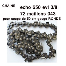 chaine echo 650 evl en 3/8 72