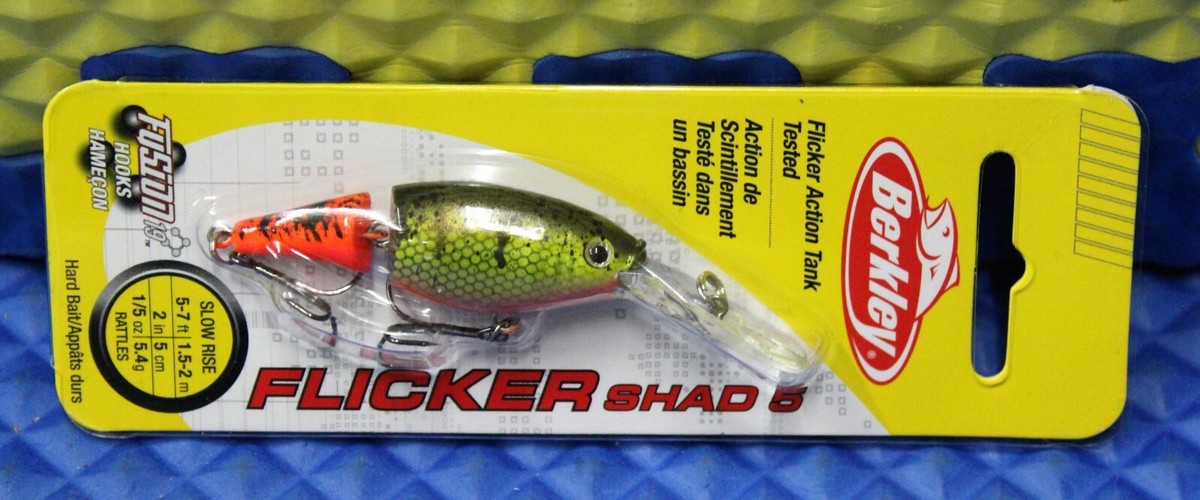Berkley Flicker Shad 5 Jointed 5'-7' Slow Rise FFSH5J
