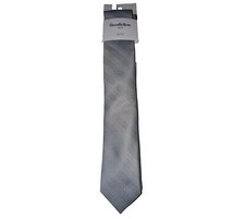 Mens Neck Tie Silver New NWT Target Textured Skinny Goodfellow Co