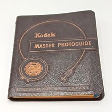 Kodak Master Photoguide 1954. Eastman Kodak Company. Pre-owned
