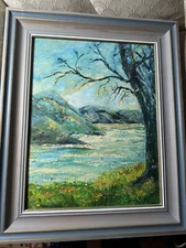 P Skibo 1979 "First Flowers Of Spring" Oil Painting - Signed And Framed