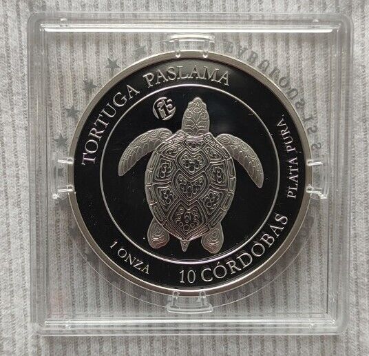 2020 Nicaragua Privy Mark f15 Tortuga Paslama 1 oz Ag 999 silver Fabulous Turtle 2020 Nicaragua Privy Mark f15 Tortuga Paslama 1 oz Ag 999 silver Fabulous Turtle