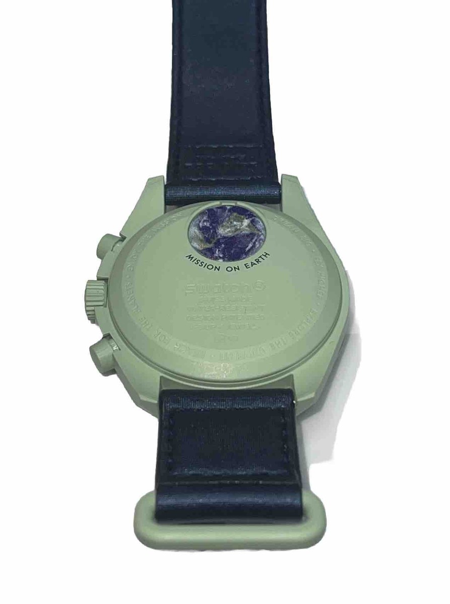 OMEGA x Swatch Speedmaster MoonSwatch Blue Men's Watch - SO33G100