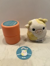 Squishmallow Bodie The Yellow Cow Micromallow Mystery Squad NEW MINI 2.5  