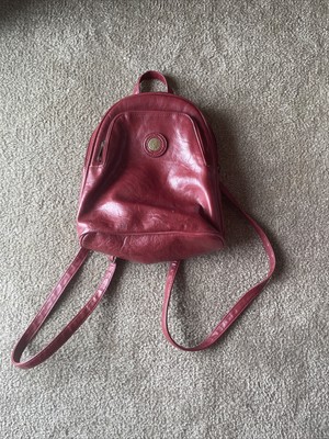 Genuine Leather Festival Backpack 
