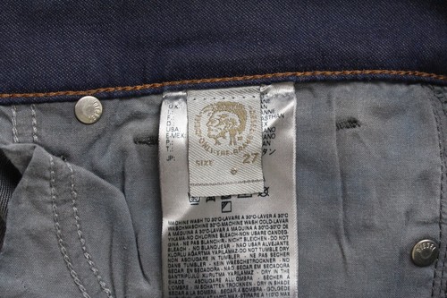 Pantalones de mezclilla para mujer DIESEL Bootzee regular ajustados cintura regular 0601H W27/L32 - Imagen 7 de 11