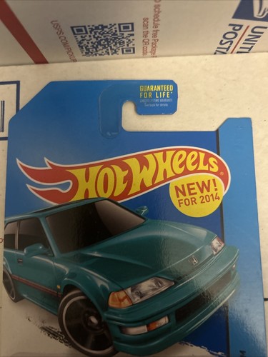 🚨VHTF🚨2014 Hot Wheels HW City Teal 1990 Honda Civic EF - Picture 5 of 6