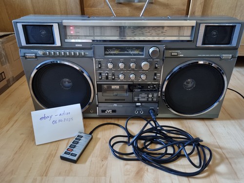 Ghettoblaster Schneider TR8845 – Radio/Cassette/CD – Années 80 – Testé OK (CD HS)