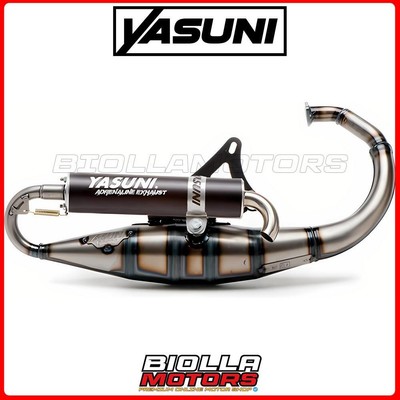 TUB307B AUSPUFF YASUNI R SCHWARZ MBK BOOSTER NEXT GENERATION PRIMA VON 1999 HOMOLO