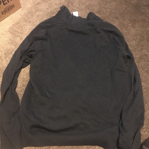 Banana Republic Jacket Adult Large Dark Blue Long Sleeve Full Zip Pullover Mens - Picture 4 of 4