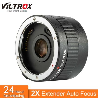 Viltrox C-AF 2x Teleplus – Téléconvertisseur 2x Pour Objectifs Canon EF, Autofocus Complet, Monture EF