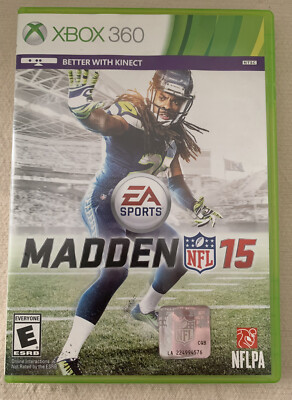 Xbox 360 EASports MaddenNFL15 Game No Manual