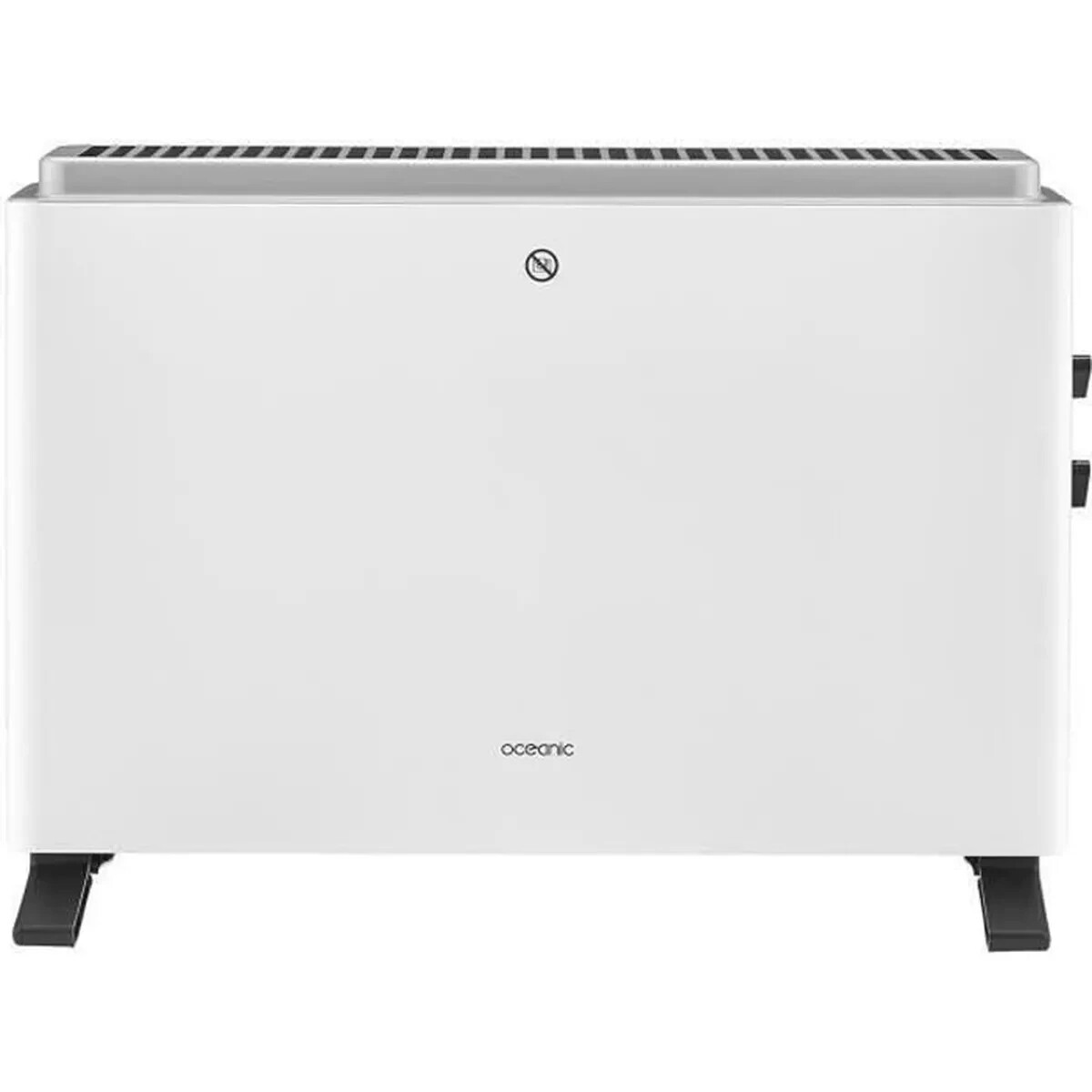 Chauffage électrique mobile Oceanic 2000W d'appoint blanc de chambre - 2