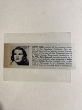 Judith Ames When Worlds Collide 1954 Hollywood Star Panel