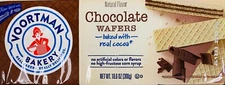 Voortman CHOCOLATE Wafers Cookies 10.6 Oz Pack NEW FREE SHIPPING