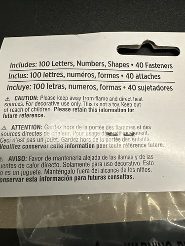 140 Piece Create Your Own Banner Kit, DIY Banner with Gold Glitter Letter/Number - Imagen 8 de 13