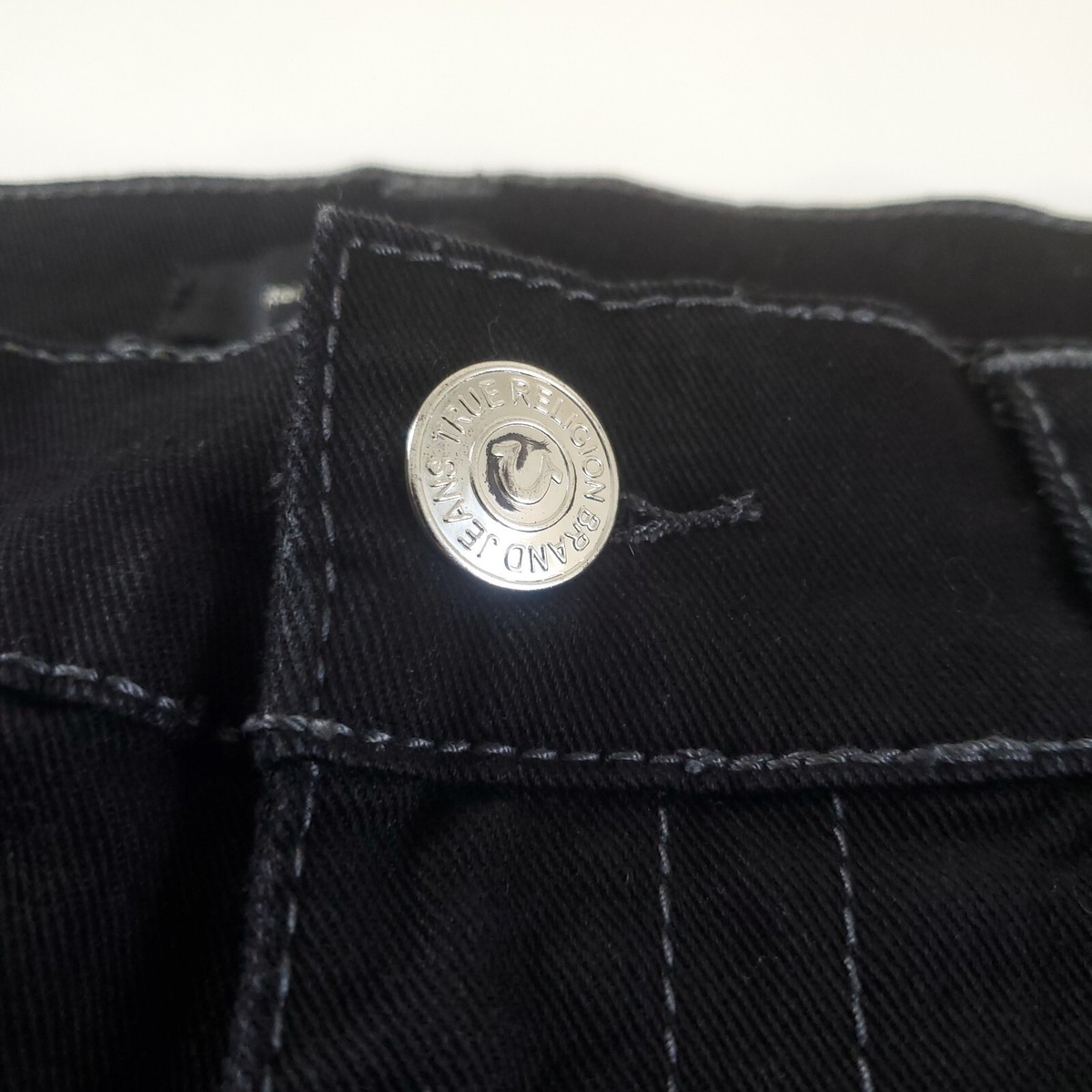 True Religion Ricky Flap SN Relaxed Straight Black True Religion Ricky Flap SN Relaxed Straight Black