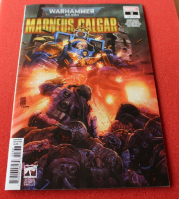 WARHAMMER 40,000 MARNEUS CALGAR #3 Issue 3 New MARVEL COMICS Games Workshop Vari