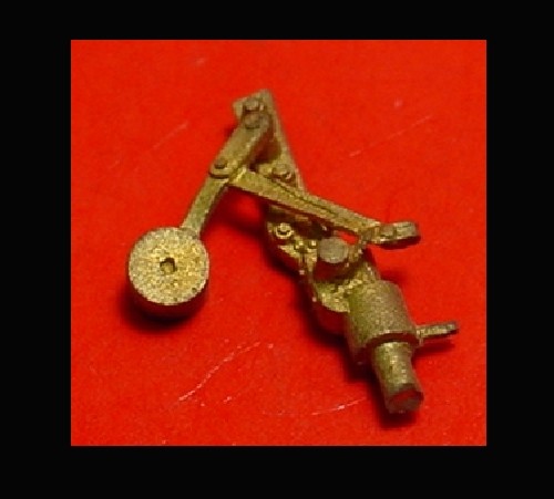 O/On3/On30 WISEMAN BACK SHOP BRASS PART BS-204 THE SUPERHEATER CO DAMPER CONTROL - Picture 2 of 2