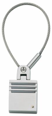 Dolan Bullock nkr012500 & ssteel Titanium & 18k gold key ring  usa made 