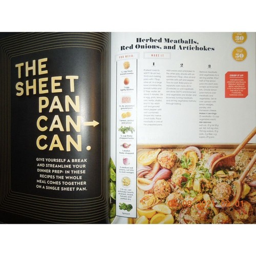 FAST & FRESH bh&g SIMPLE + HEALTHY DINNERS skillet meals HERB SAUCES flavor - Picture 8 of 12