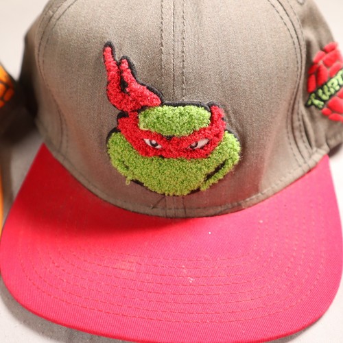 TMNT Nickelodeon Snapback Hats Lot Leonardo, Donatello, Raphael and Michelangelo - Picture 7 of 13