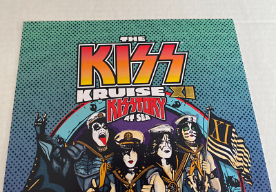 Kiss Kruise XI Two Timer Autographed Signed Lithograph Poster! | eBay