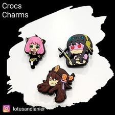 Shoe Charms Anime Set of 3