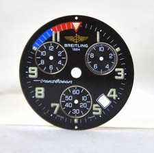 BREITLING Chrono HERREN UHR Transocean Chronograph ZIFFERBLATT / Dial 