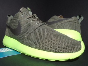 nike roshe run tarp green