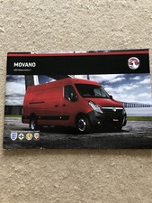 Vauxhall Movano, 2015 Brochure.