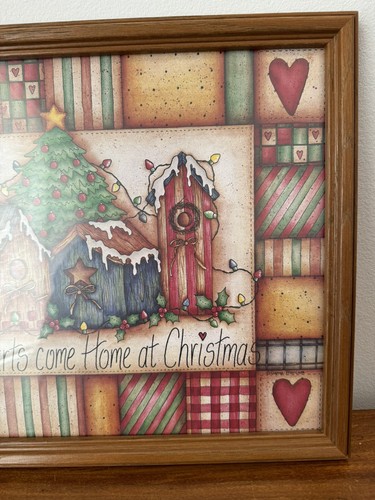 All Hearts Come Home For Christmas Picture Home Interiors Wall Decorative Art - Picture 3 of 6