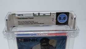 Touchdown Fever Football Nintendo NES CIB Video Game Wata Graded! Complete Game!