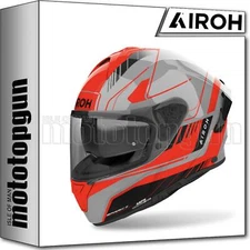 AIROH HELMET FULL-FACE MOTORBIKE SP2C32 SPARK 2 CHRONO ORANGE GLOSS SZ. L