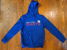 NEW NY Giants NFL Football Team Apparel Hoodie Sweatshirt Youth Medium 10-12