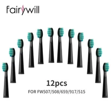 Fairywill Electric Soft Replacement Toothbrush Head for FW/KIPOZI/Sboly/Gloridea