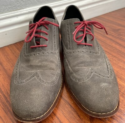 Cole Hann Nike Air Colton Wing Tip Gray Shoes Size 9 Cole Haan Nike Air Oxford Dress Shoes Size 9 | Mercari main image 4