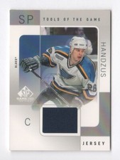 2000-01 SP Game Used Tools of the Game #MH Michal Handzus BLUES
