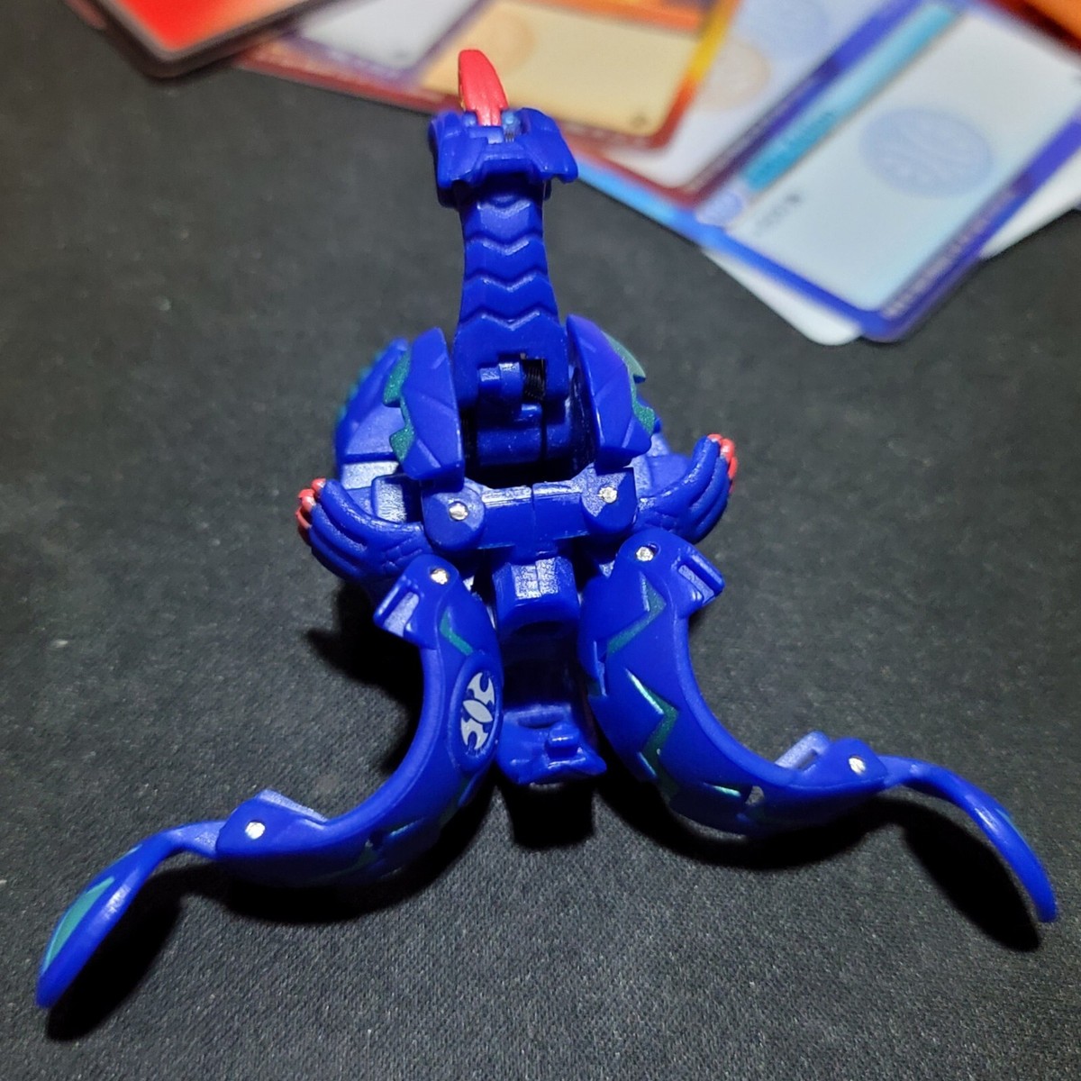 Bakugan New Vestroia Battle Brawlers Blue Aquos Viper Helios 650g