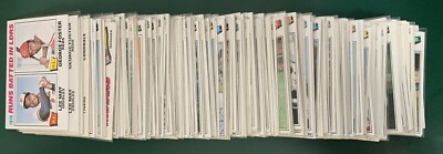 1977 Topps Baseball SET BREAK singles - stars, commons, HOFers, rookies #221-440